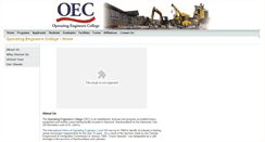 Desktop Screenshot of oecollege.ca